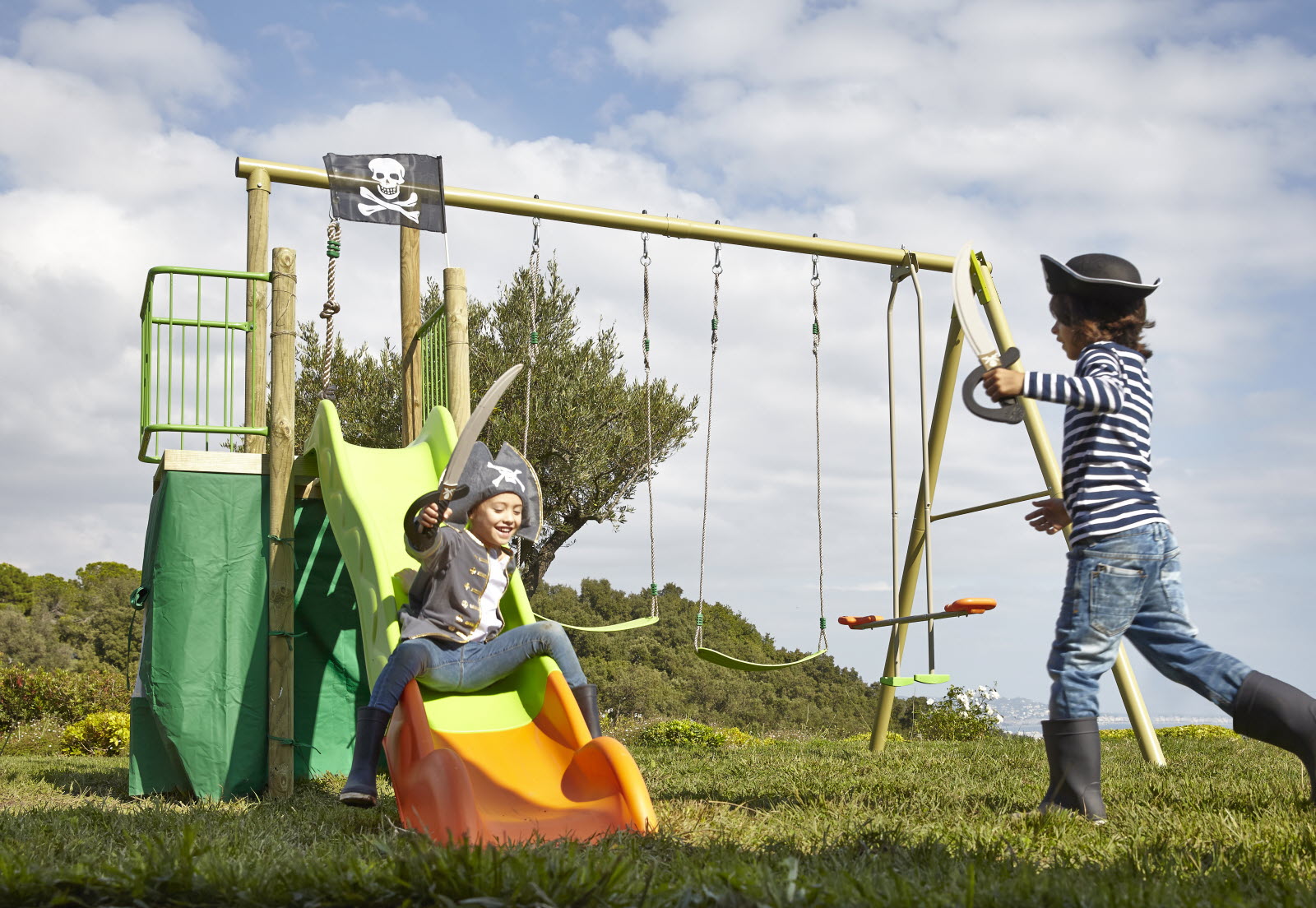 Portique Jardin Soldes Magasin -Portique Jardin Soldes Magasin station de jeux lima avec face a face nacelle cabane tissu mur d escalade balancoire et toboggan leroy merlin 1593073120